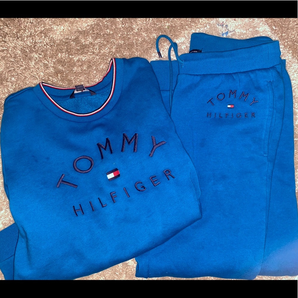 Teal Tommy Hilfiger Sweatsuit / Tracksuit